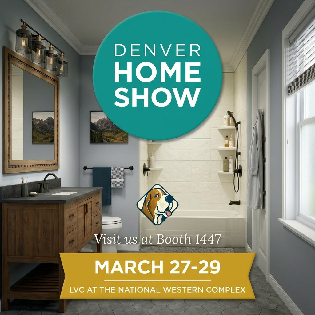 Discover modern bathroom inspirations at the Denver Home Show! Join us March 27-29 at LVC, National Western Complex. Visit our booth for the latest design trends and ideas.
